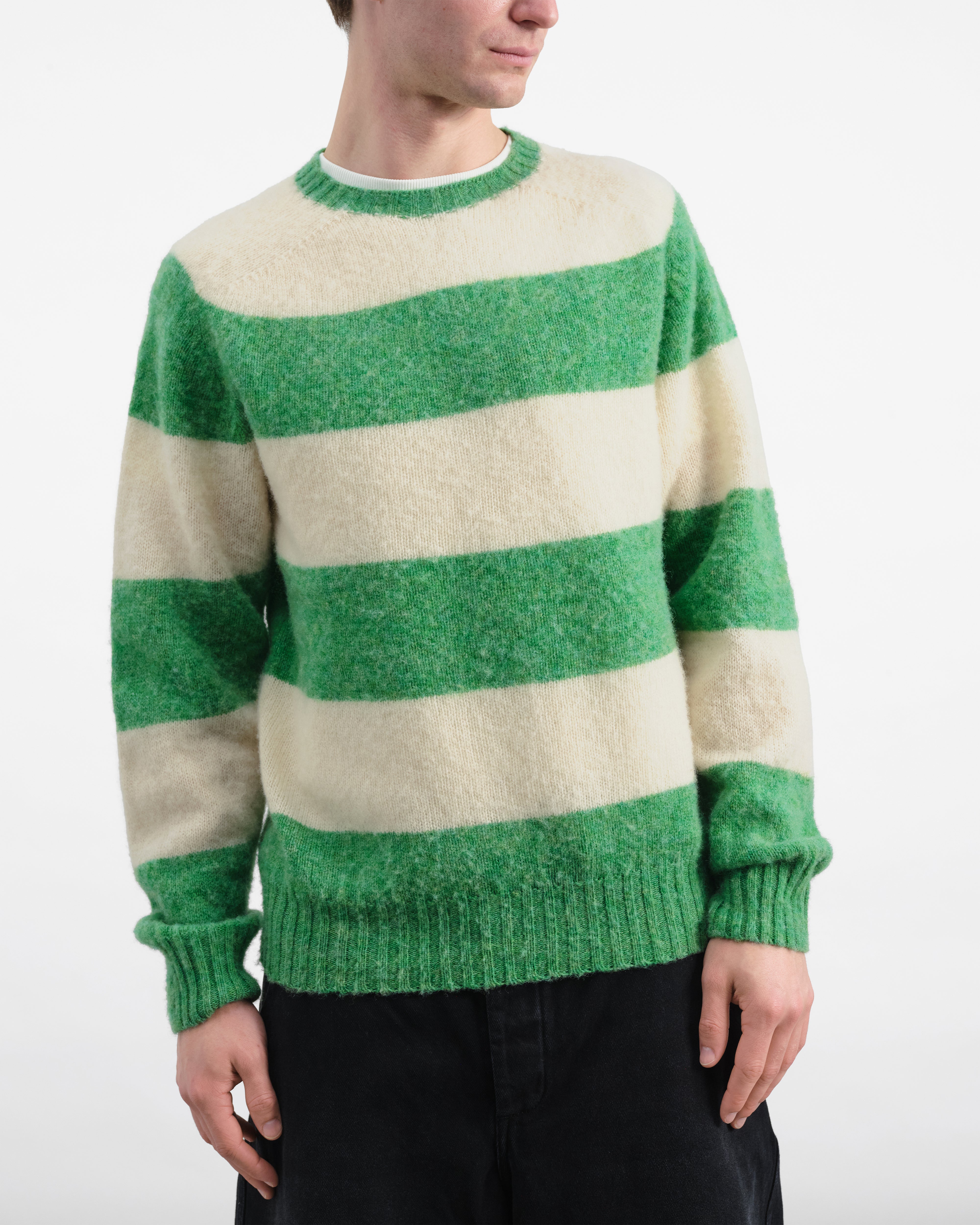 Suedehead Stripe Jumper